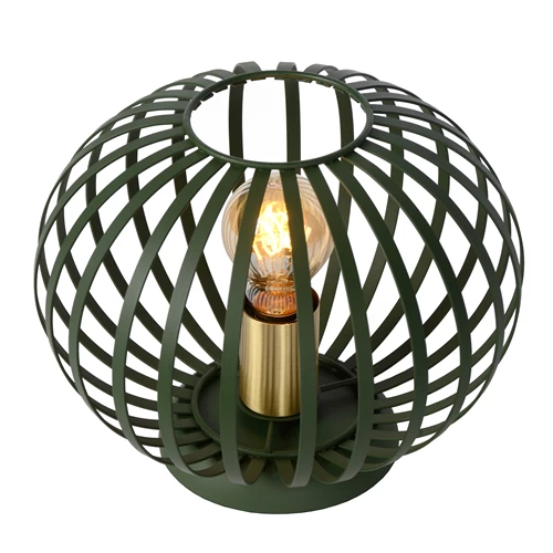 Lucide MANUELA - Tischlampe - Ø 25,5 cm - 1xE27 - Grün - detail 1